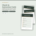 Airbnb Check-In Instructions Cards – 8 Editable, No Canva