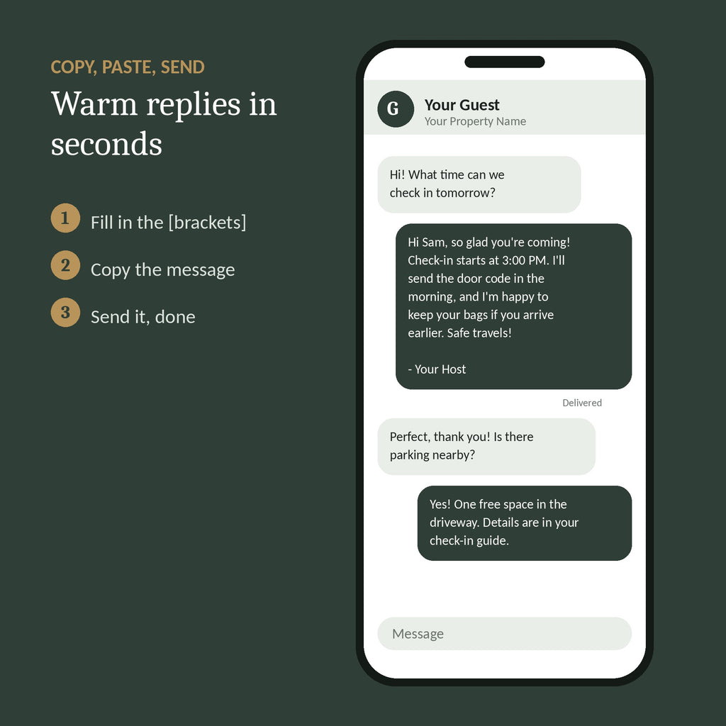 Message preview on a phone