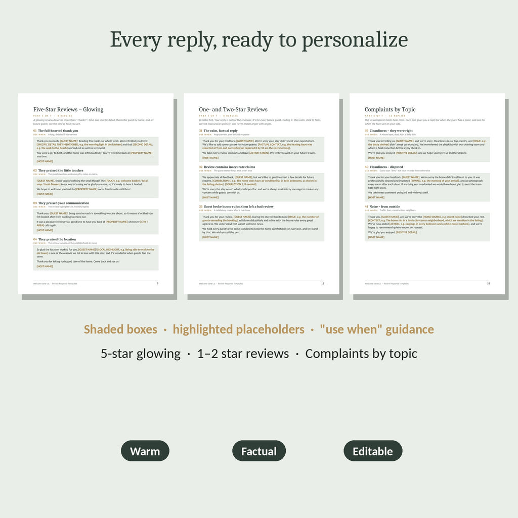 Sample pages